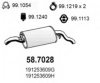 ASSO 58.7028 End Silencer